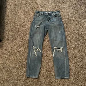 Light wash hidden jeans
